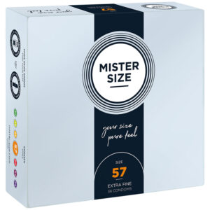 Mister Size-Preservativo Size L 57 mm (36 Unità)-Latex