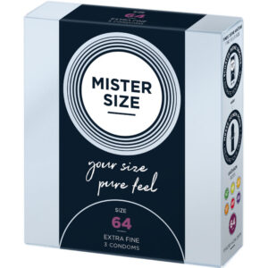 Mister Size-Preservativo Taglia Xxl 64 mm (3 Pezzi)-Lattice · Preservativi (immagine 3)