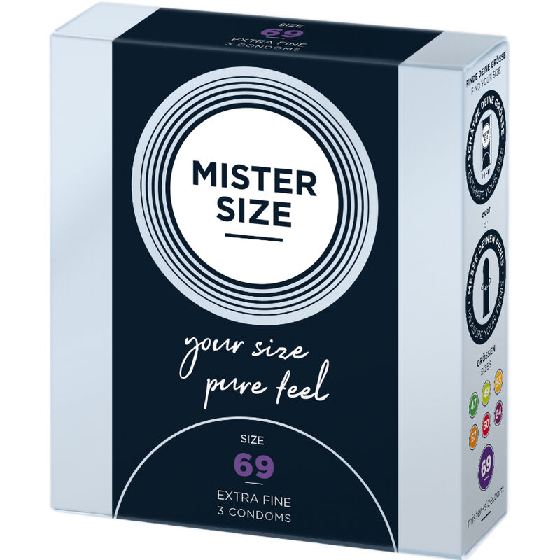 Mister Size-Preservativo Size Xxxl 69 mm (3 Units)-Latex 2 Mister Size-Preservativo Size Xxxl 69 mm (3 Units)-Latex · Preservativi (imaginea 2)