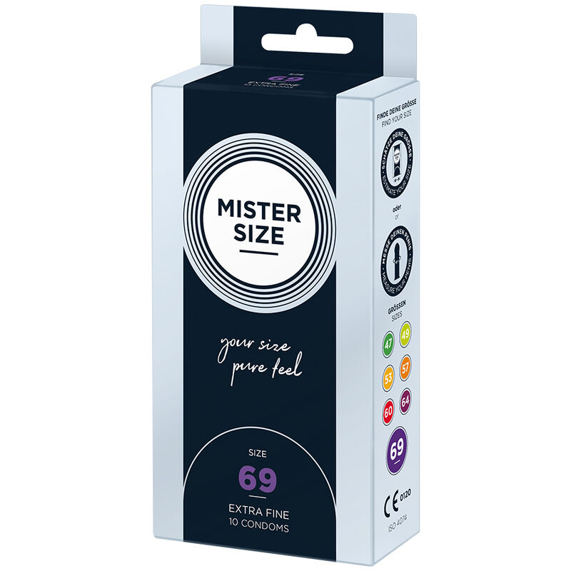 Mister Size-Preservativo Size Xxxl 69 mm (10 Pezzi)-Latex 2 Mister Size-Preservativo Size Xxxl 69 mm (10 Pezzi)-Latex · Preservativi (imaginea 2)