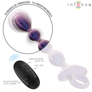 Intense-Plug anale Jackie Vibratore con telecomando · Giocattoli anali (imaginea 3)