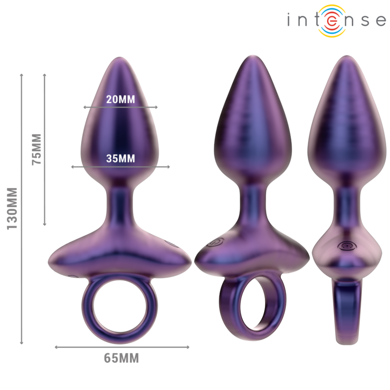 Intense Anal Toys-Michael Plug anale Vibrant Model 2 · Giocattoli anali (immagine 2)
