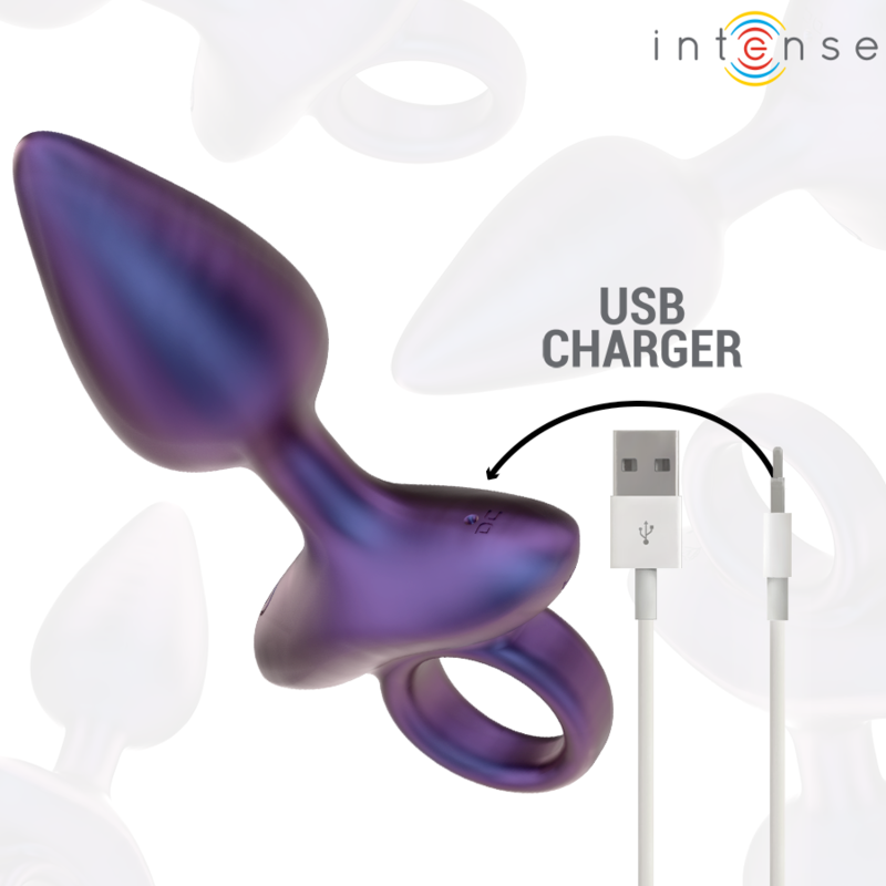 Intense Anal Toys-Michael Plug anale Vibrant Model 2 · Giocattoli anali (immagine 8)