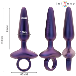 Intense Anal Toys-Marlon Plug anale Vibratore Model 4 · Giocattoli anali (immagine 4)