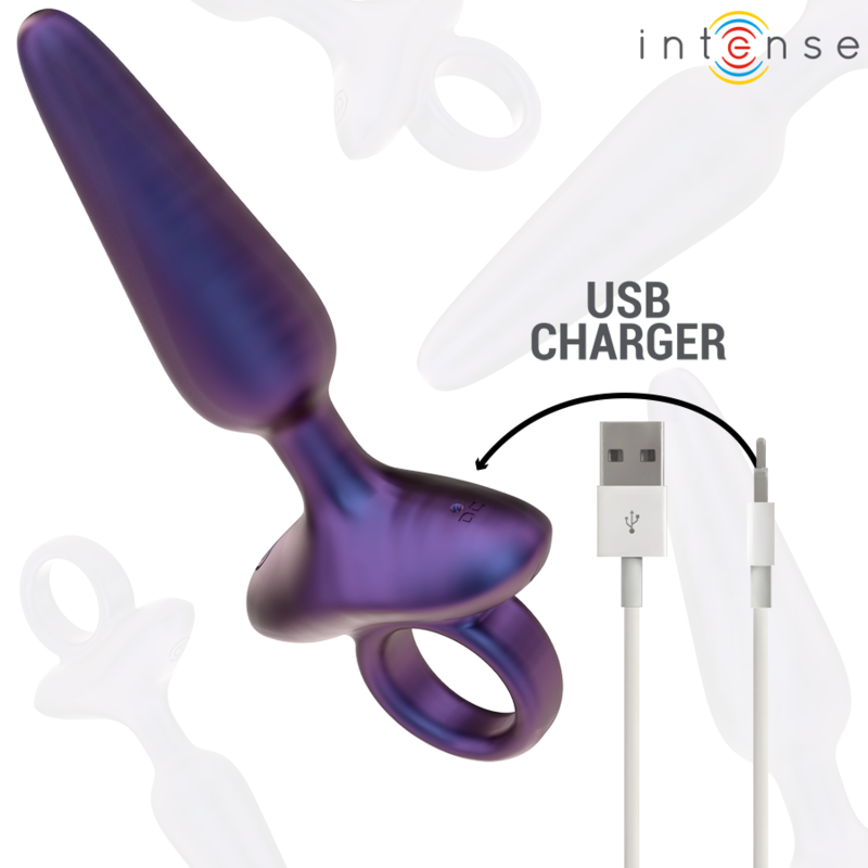 Intense Anal Toys-Marlon Plug anale Vibratore Model 4 · Giocattoli anali (immagine 8)