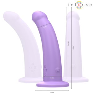 Intense-Eddie Vibrator 17.5 cm 10 Vibrazioni Viola · Vibratori (imaginea 3)