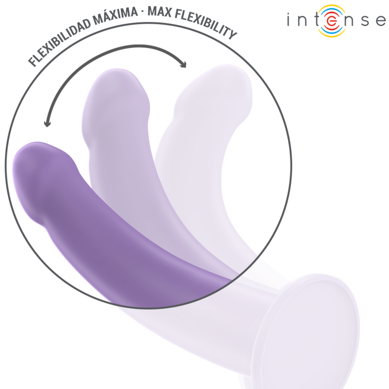 Intense-Eddie Vibrator 17.5 cm 10 Vibrazioni Viola · Vibratori (imaginea 5)