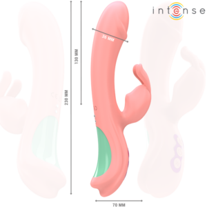 Intense-Vibratore Rabbit Rachel 5 Vibrazioni Rosa Silicone 9 Intense-Vibratore Rabbit Rachel 5 Vibrazioni Rosa Silicone · Vibratori (imaginea 2)