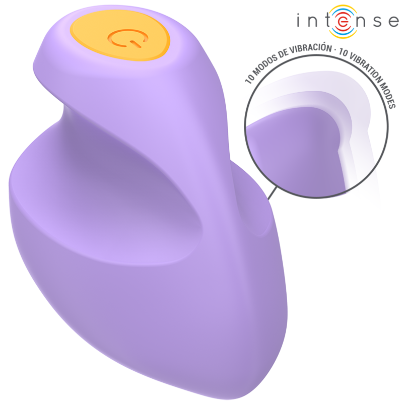 Intense Fun Toys-Ursula Stimolatore 10 Vibrazioni Viola-10 velocità