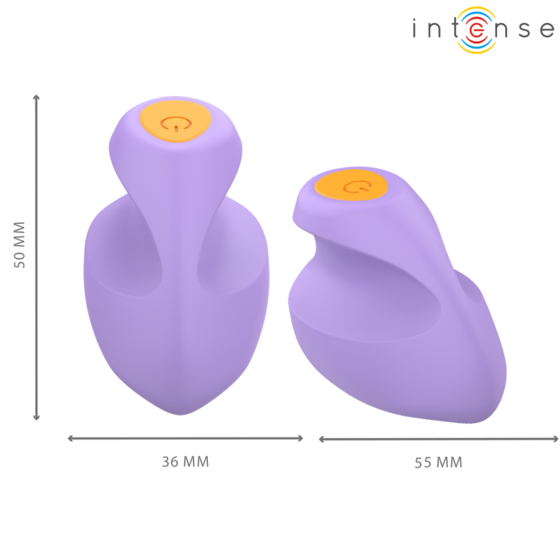 Intense Fun Toys-Ursula Stimolatore 10 Vibrazioni Viola-10 velocità · Vibratori (immagine 3)