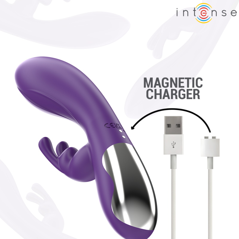 Intense-Vibratore Rabbit Randall 10 Vibrazioni Viola · Vibratori (immagine 5)
