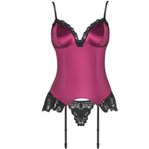 Livco Corsetti-Corsetto e Tanga Agrafena Bordo S/M — LIVCO CORSETTI FASHION · Lingerie sexy donna (immagine 2)