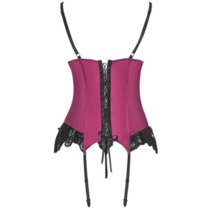 Livco Corsetti-Corsetto e Tanga Agrafena Bordo S/M — LIVCO CORSETTI FASHION · Lingerie sexy donna (immagine 4)