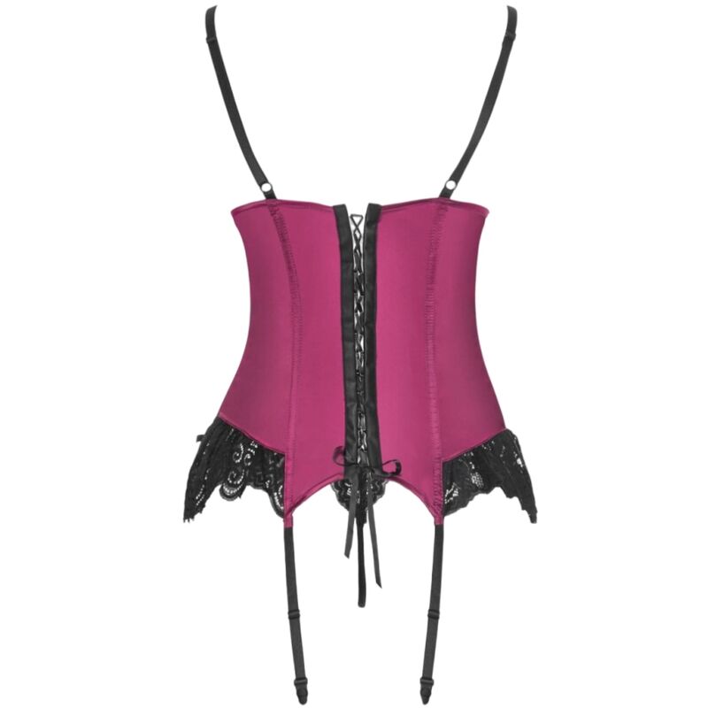 Livco Corsetti-Corsetto e Tanga Agrafena Bordo S/M — LIVCO CORSETTI FASHION · Lingerie sexy donna (immagine 4)