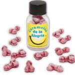 Diablo Picante-12 Candy Joy in forma di pene, fragole/ciliegie — DIVERTY SEX · Articoli divertenti
