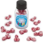 Diablo Picante-12 caramelle a forma di pene, aroma di fragole/ciliegie — DIVERTY SEX · Articoli divertenti