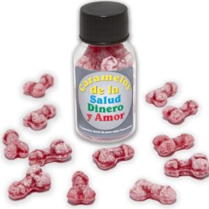 Diablo Picante-12 Candy Health-money-love Forma del pene 420 Diablo Picante-12 Candy Health-money-love Forma del pene