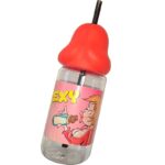 Diablo Picante-Biberon a Forma di Pene 360 ml Rosso — DIVERTY SEX · Articoli divertenti