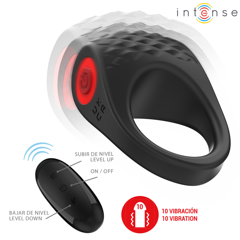 Intense For Him-Clover Anello Vibratore per Pene 10 Vibrazioni · Anelli & Guaine per pene (imaginea 5)