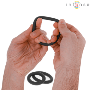 Intense For Him-Hugh 3 Anelli del Pene di Silicone Nero 8 Intense For Him-Hugh 3 Anelli del Pene di Silicone Nero · Anelli & Guaine per pene (imaginea 3)