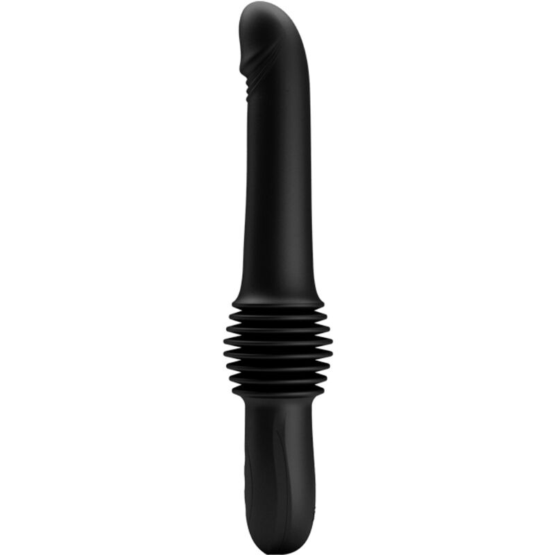 Fun Toys-Pazuzu Vibrator 3 modalità di Spinta, Nero-Silicone — PRETTY LOVE · Vibratori (imaginea 2)