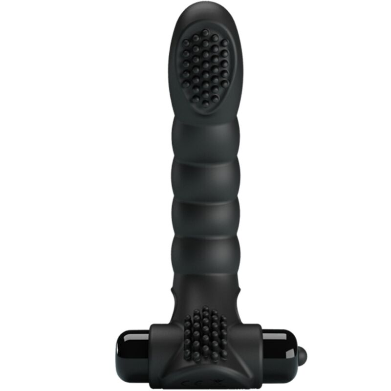 Fun Toys-Alexander Vibratore Ditalino 10 Vibrazioni Nero-Silicone 2 Fun Toys-Alexander Vibratore Ditalino 10 Vibrazioni Nero-Silicone — PRETTY LOVE · Vibratori (imaginea 2)
