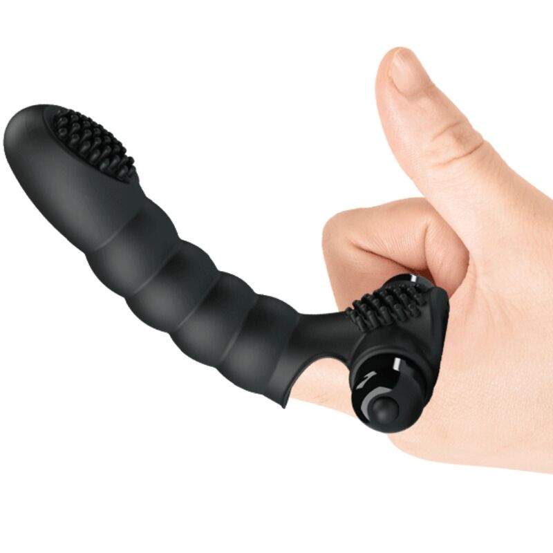 Fun Toys-Alexander Vibratore Ditalino 10 Vibrazioni Nero-Silicone 5 Fun Toys-Alexander Vibratore Ditalino 10 Vibrazioni Nero-Silicone — PRETTY LOVE · Vibratori (imaginea 5)