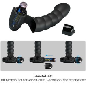 Fun Toys-Alexander Vibratore Ditalino 10 Vibrazioni Nero-Silicone 11 Fun Toys-Alexander Vibratore Ditalino 10 Vibrazioni Nero-Silicone — PRETTY LOVE · Vibratori (imaginea 4)