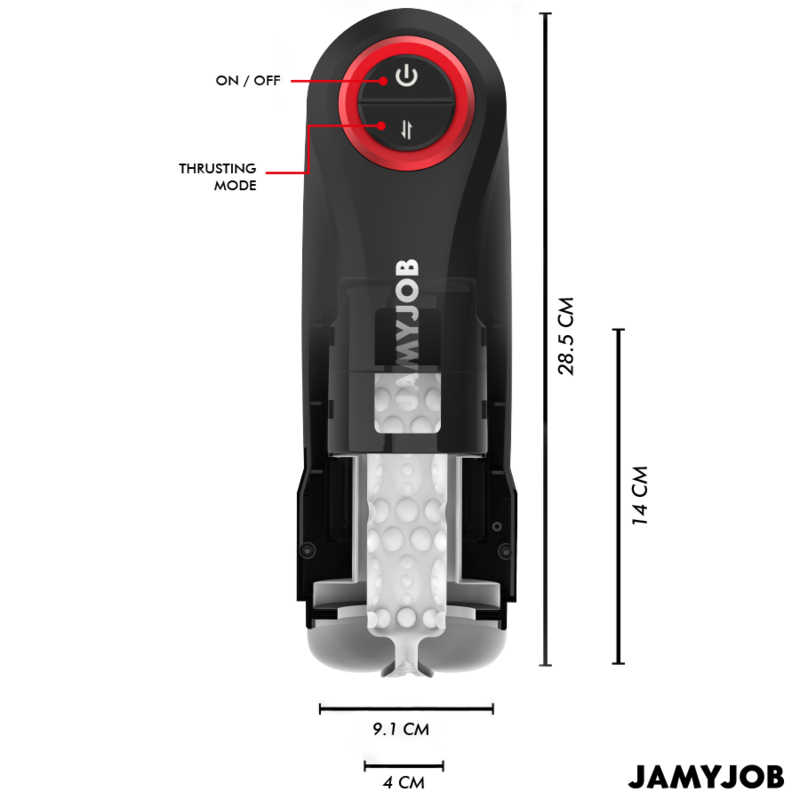 Jamyjob-Gravity Masturbatore Automatico Vaginale - 5 modalità 3 Jamyjob-Gravity Masturbatore Automatico Vaginale - 5 modalità · Anelli & Guaine per pene (immagine 3)