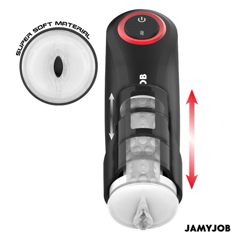 Jamyjob-Gravity Masturbatore Automatico Vaginale - 5 modalità · Anelli & Guaine per pene (immagine 7)