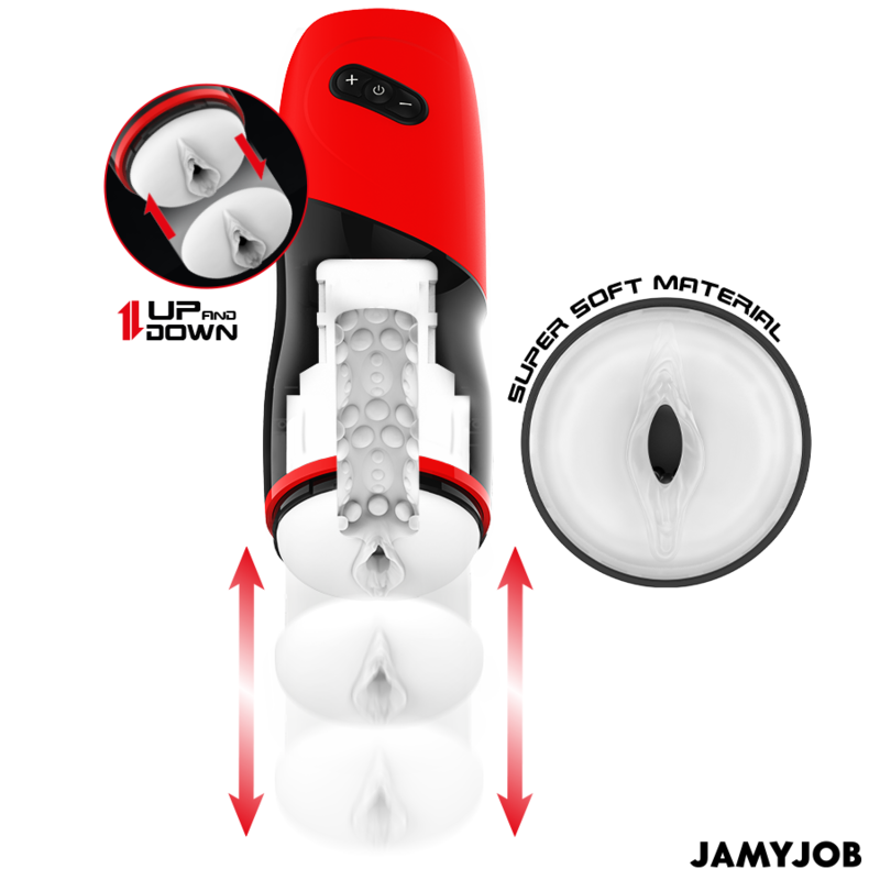 Jamyjob-Masturbatore Automatico Xpeed con 5 modalità Push 3 Jamyjob-Masturbatore Automatico Xpeed con 5 modalità Push · Anelli & Guaine per pene (imaginea 3)