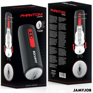Jamyjob-Phantom Masturbator Automatico Vaginale 5 modalità di Aspirazione · Anelli & Guaine per pene (imaginea 6)