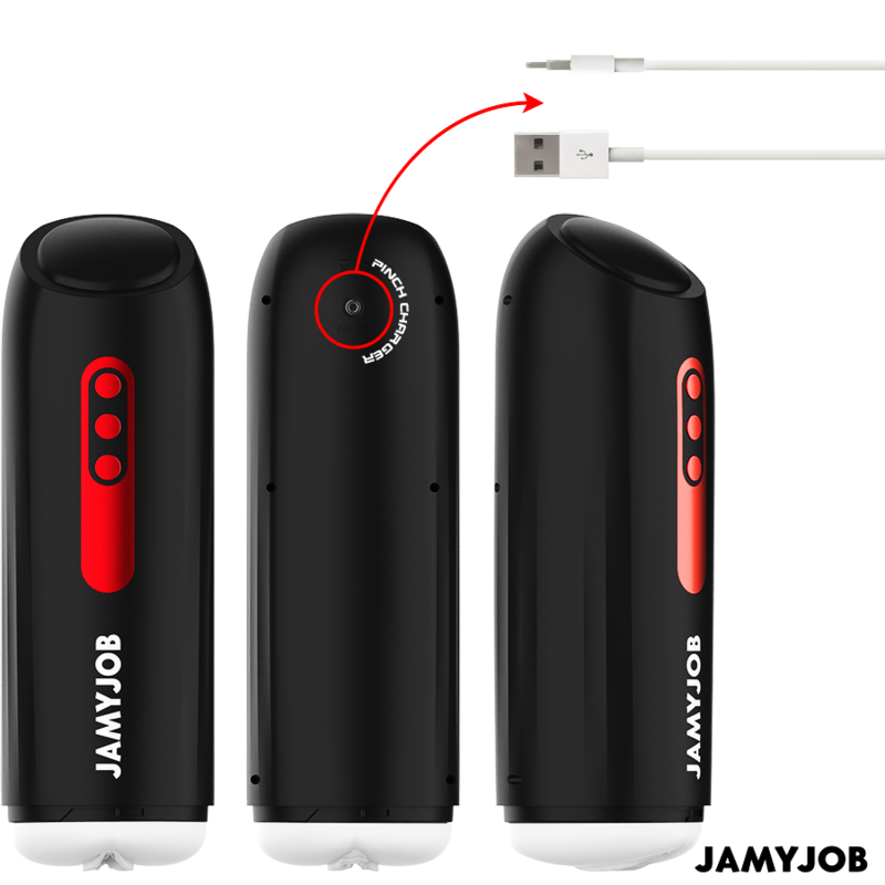 Jamyjob-Phantom Masturbator Automatico Vaginale 5 modalità di Aspirazione · Anelli & Guaine per pene (imaginea 5)