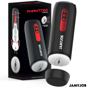 Jamyjob-Phantom Masturbator Automatico Vaginale 5 modalità di Aspirazione · Anelli & Guaine per pene (imaginea 7)