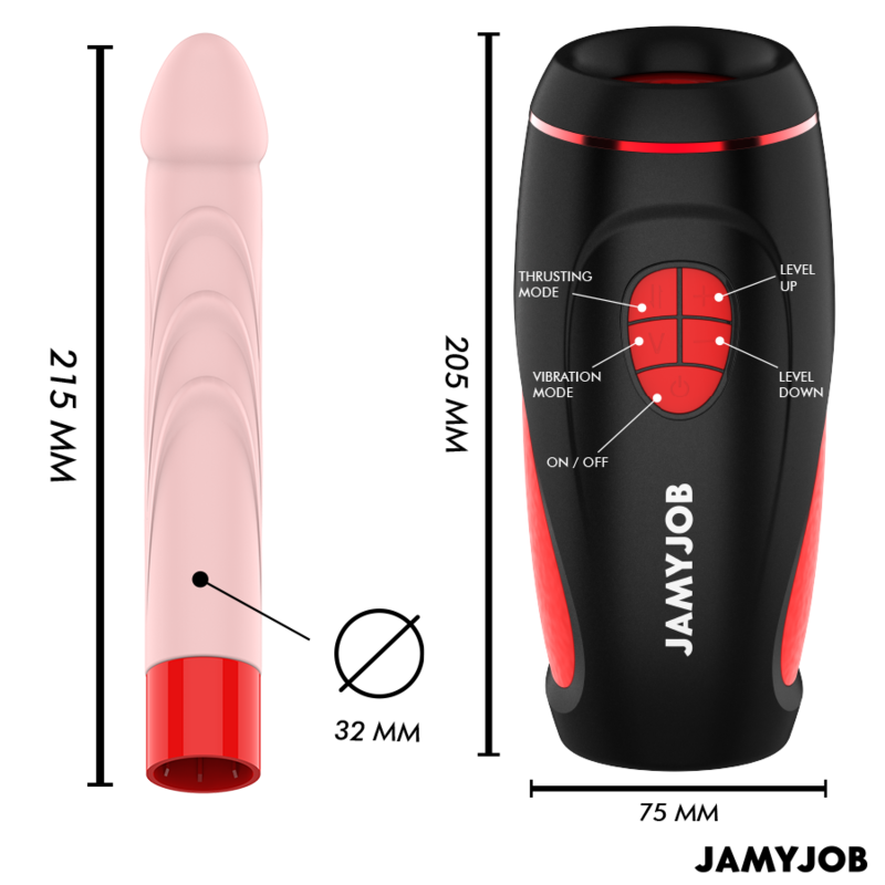 Jamyjob-Macchina automatica con Dildo e Thrusting Pyston Base 5 Jamyjob-Macchina automatica con Dildo e Thrusting Pyston Base · Vibratori (imaginea 5)