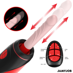Jamyjob-Macchina automatica con Dildo e Thrusting Pyston Base 6 Jamyjob-Macchina automatica con Dildo e Thrusting Pyston Base · Vibratori