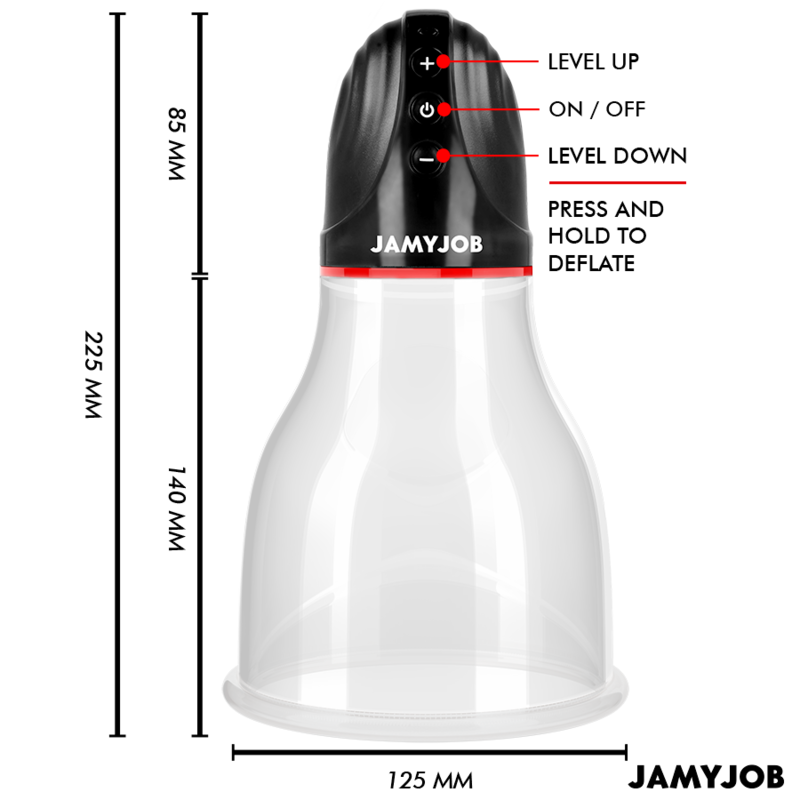 Jamyjob-Xpand Lite Pompa Testicolare Automatica, 3 Livelli 6 Jamyjob-Xpand Lite Pompa Testicolare Automatica, 3 Livelli · Anelli & Guaine per pene (imaginea 6)