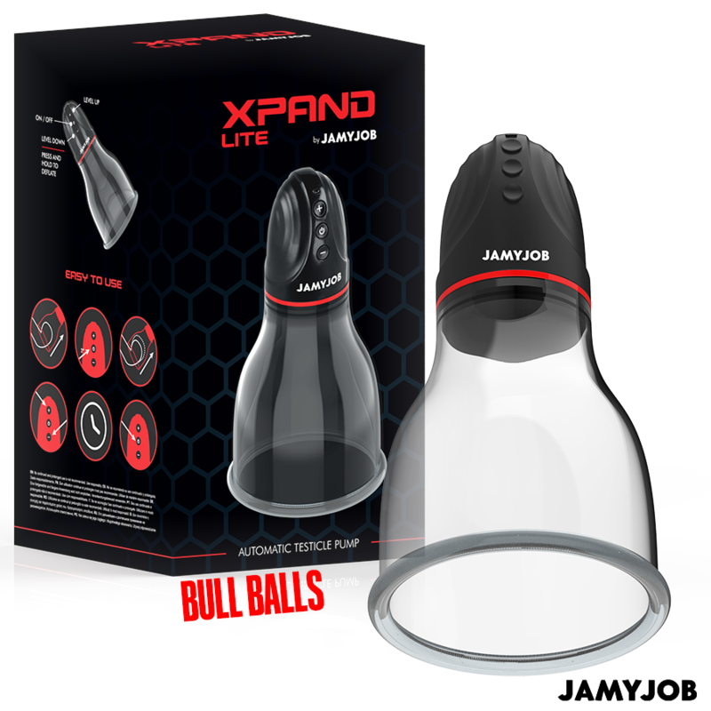 Jamyjob-Xpand Lite Pompa Testicolare Automatica, 3 Livelli 4 Jamyjob-Xpand Lite Pompa Testicolare Automatica, 3 Livelli · Anelli & Guaine per pene (imaginea 4)