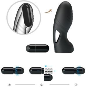 Fun Toys-Alan Vibratore Dito di Silicone Nero 17 Fun Toys-Alan Vibratore Dito di Silicone Nero — PRETTY LOVE · Vibratori (imaginea 8)