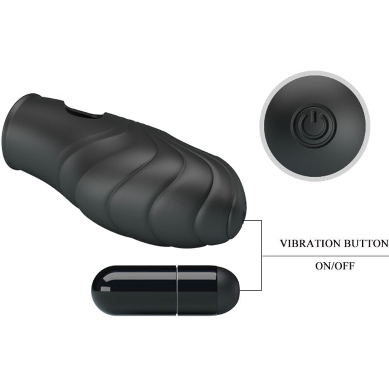 Fun Toys-Lich Vibratore per Dito in Silicone, Nero 8 Fun Toys-Lich Vibratore per Dito in Silicone, Nero — PRETTY LOVE · Vibratori (imaginea 8)