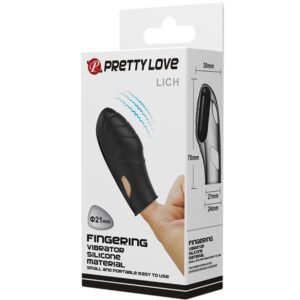 Fun Toys-Lich Vibratore per Dito in Silicone, Nero 18 Fun Toys-Lich Vibratore per Dito in Silicone, Nero — PRETTY LOVE · Vibratori (imaginea 9)