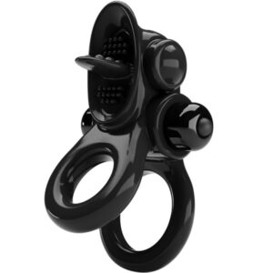 For Him-Passionate Ring Anelli Vibranti Doppio con Stimolatore