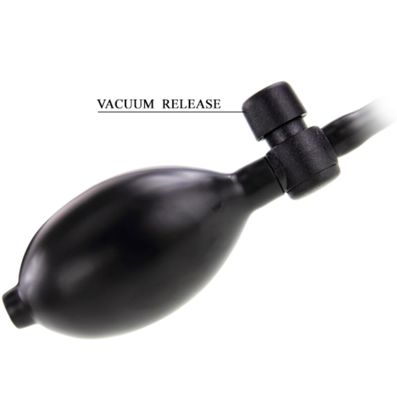 Anal Toys-Plug anale Gonfiabile Nero-Silicone, impermeabile 2 Anal Toys-Plug anale Gonfiabile Nero-Silicone, impermeabile — PRETTY LOVE · Giocattoli anali (imaginea 2)