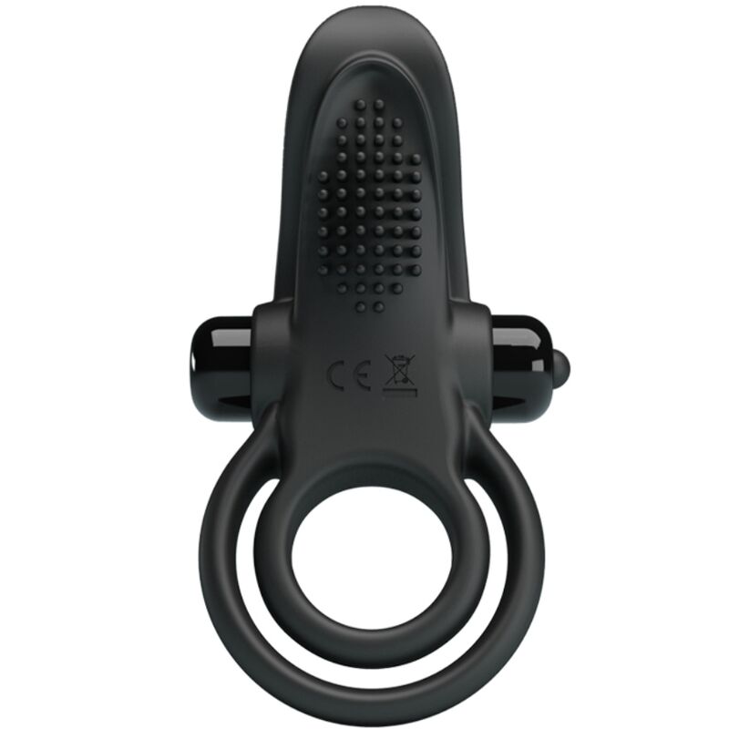 For Him-Vibratore doppio + stimolatore clitorideo 10 Vibrazioni 4 For Him-Vibratore doppio + stimolatore clitorideo 10 Vibrazioni — PRETTY LOVE · Anelli & Guaine per pene (imaginea 4)