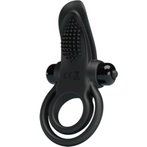 For Him-Vibratore doppio + stimolatore clitorideo 10 Vibrazioni