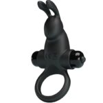 For Him-Anello Vibratore + Stimolatore Coniglio per Clitoride 10 — PRETTY LOVE · Anelli & Guaine per pene