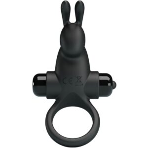 For Him-Anello Vibratore + Stimolatore Coniglio per Clitoride 10 — PRETTY LOVE · Anelli & Guaine per pene (imaginea 5)