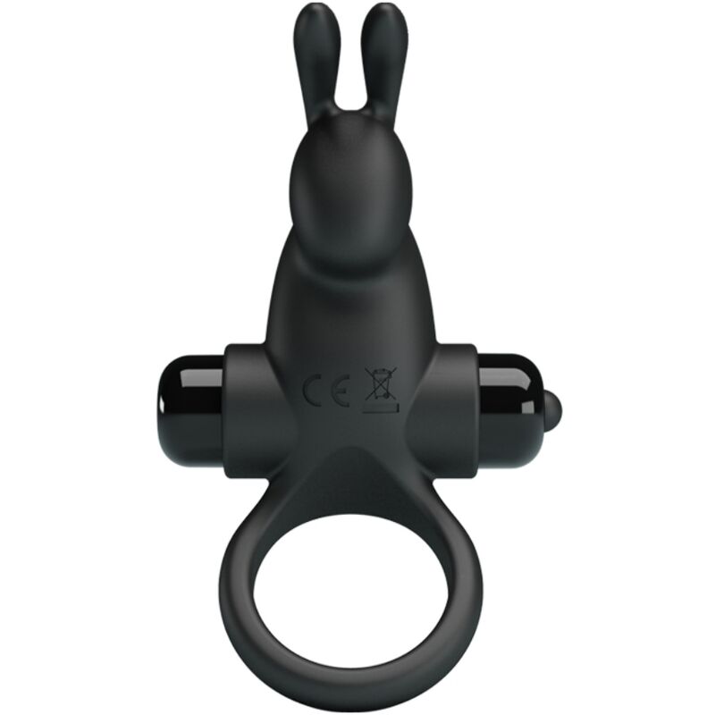For Him-Anello Vibratore + Stimolatore Coniglio per Clitoride 10 — PRETTY LOVE · Anelli & Guaine per pene (imaginea 5)