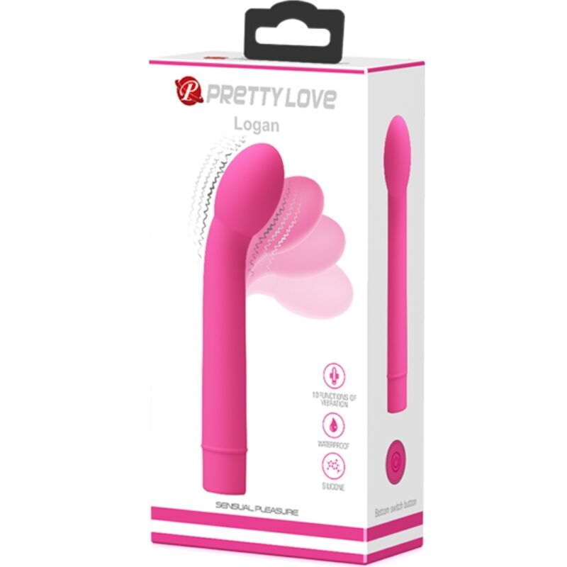 Pretty Love-Logan Vibrator G-spot in Silicone, 10 modalità 9 Pretty Love-Logan Vibrator G-spot in Silicone, 10 modalità · Vibratori (imaginea 9)