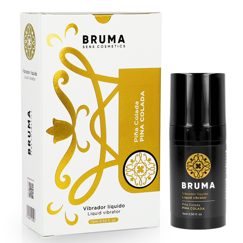 Bruma-Vibratore liquido Ultra Sliding Pina colada 15 ml